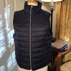 Navy Blue Guess Puffer Vest